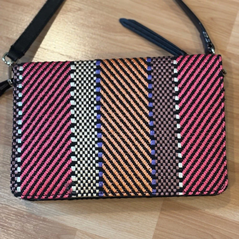 Victoria’s Secret‎ Stylish Striped Crossbody Bag